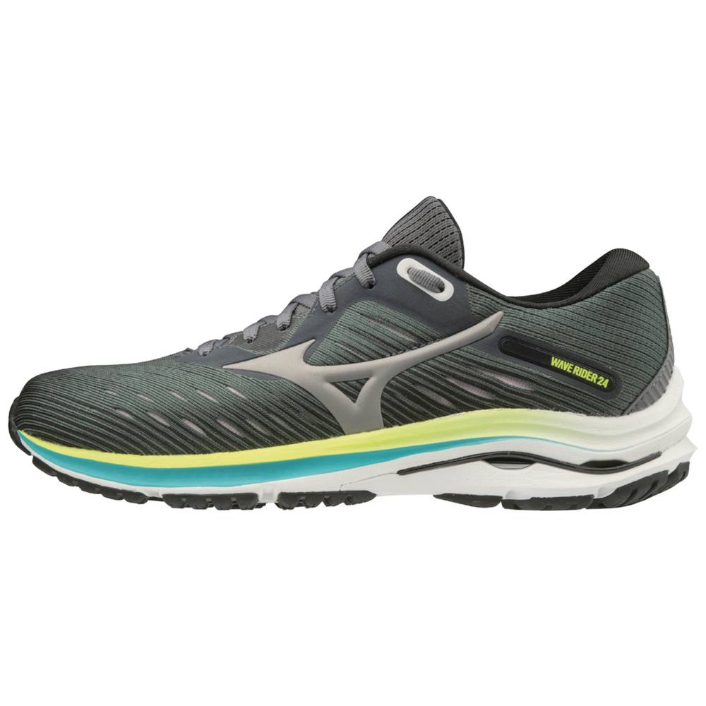 Mizuno Wave Rider 24 Női Futócipő MélyZöld QGT216043